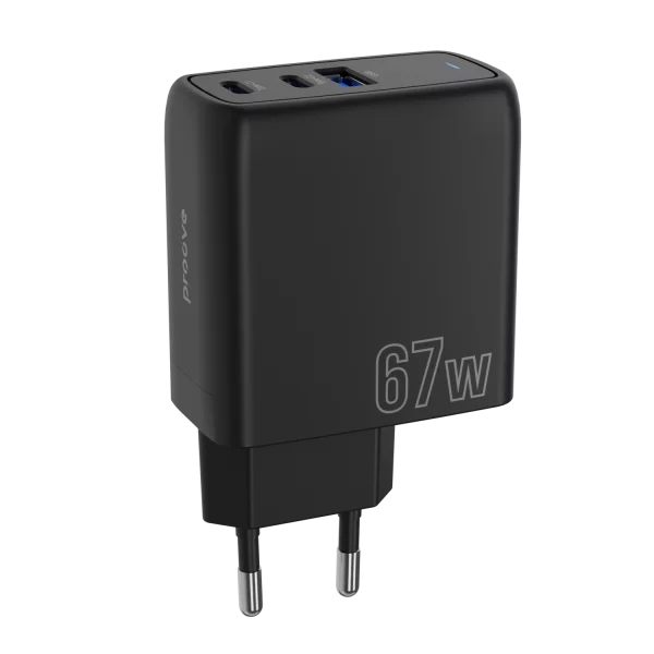 Proove Shot GaN 67W (2Type-C + USB)
