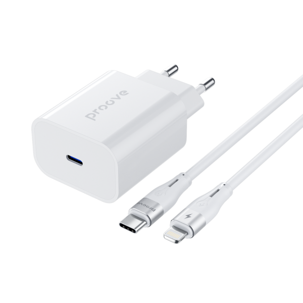 Proove Rapid 20W (Type-C) + Cable Type-C to Lightning