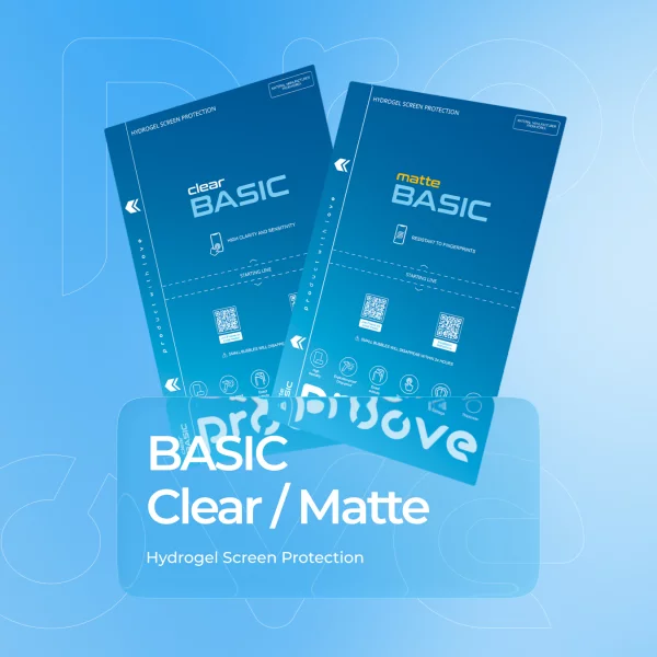 Protective hydrogel film Proove Hydrogel Screen Protection BASIC Matte - foto 3