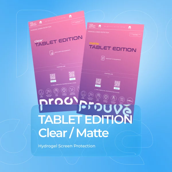 Protective hydrogel film Proove Hydrogel Screen Protection TABLET EDITION Matte - foto 4