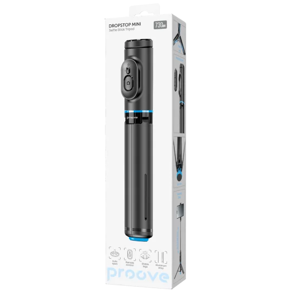Selfie Stick Tripod Proove DropStop Mini (730mm) - Foto 12