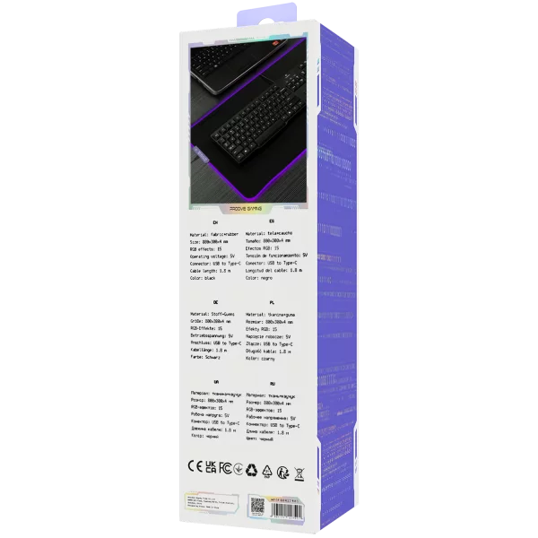 RGB Mouse Pad Proove Gaming Offland - foto 9