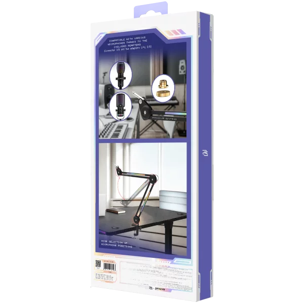 Boom Arm Stand Proove Gaming Neon Arm - foto 6