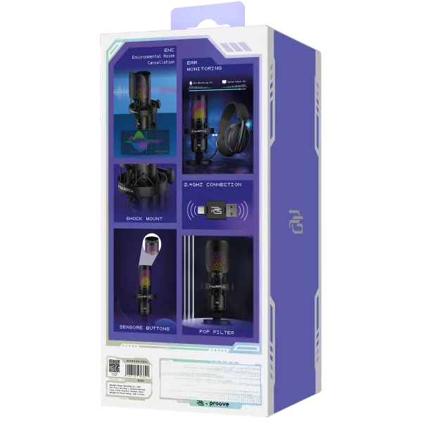 Wireless Microphone Proove Gaming Harpia - Foto 6