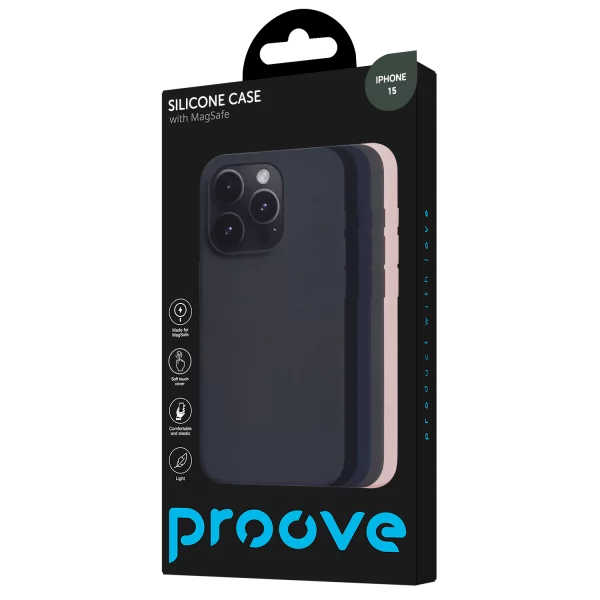 Case Proove Silicone Case with Magnetic Ring iPhone 15 - Photo 2