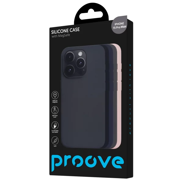 Case Proove Silicone Case with Magnetic Ring iPhone 15 Pro Max - Photo 2