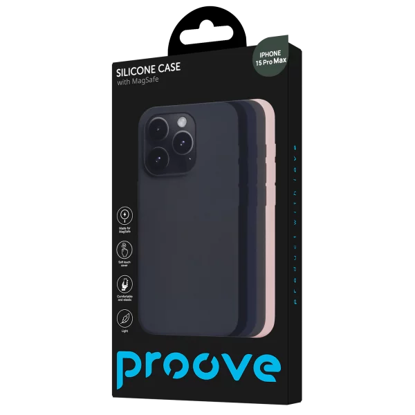 Case Proove Silicone Case with Magnetic Ring iPhone 15 Pro Max - Photo 2