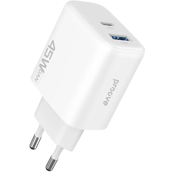 Wall Charger Proove Silicone Power 2 45W (Type-C+USB)