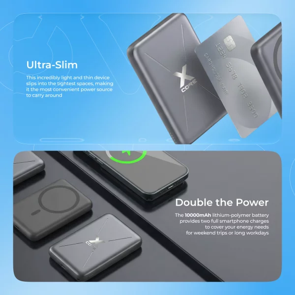 Power Bank Proove X-Core 22.5W 10000mAh With Cable Type-C to Type-C - foto 8