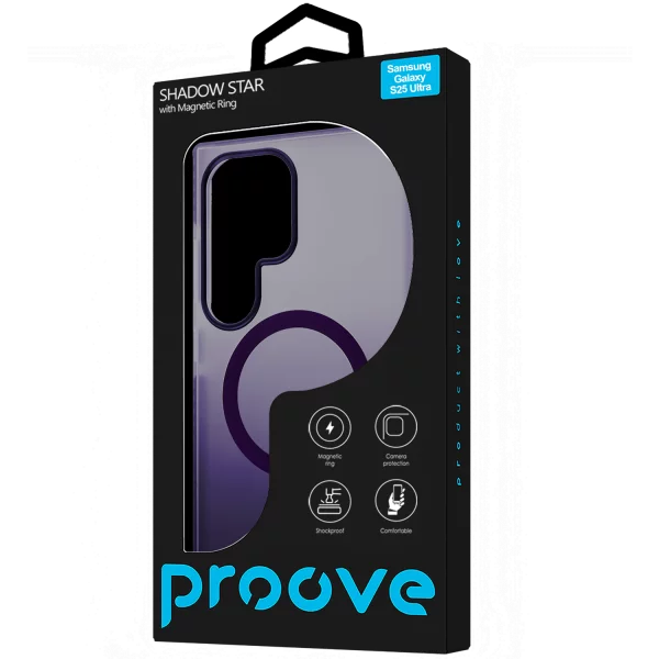 Proove Shadow Star Case with Magnetic Ring Samsung Galaxy S25 Ultra - Photo 2