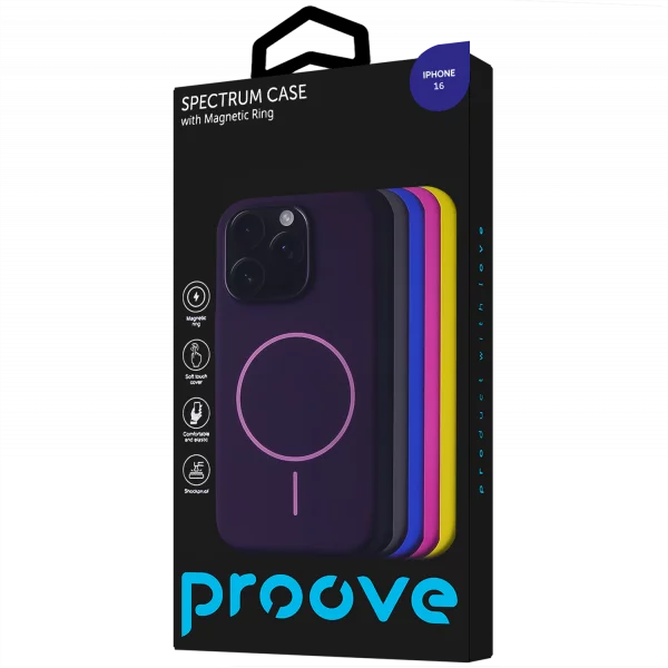 Proove Spectrum Case with Magnetic Ring iPhone 16 - Photo 2