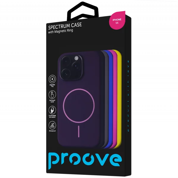 Proove Spectrum Case with Magnetic Ring iPhone 16 - Photo 2
