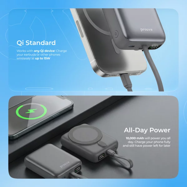 Power Bank Proove Neutron 22.5W 10000mAh - fotoğraf 4