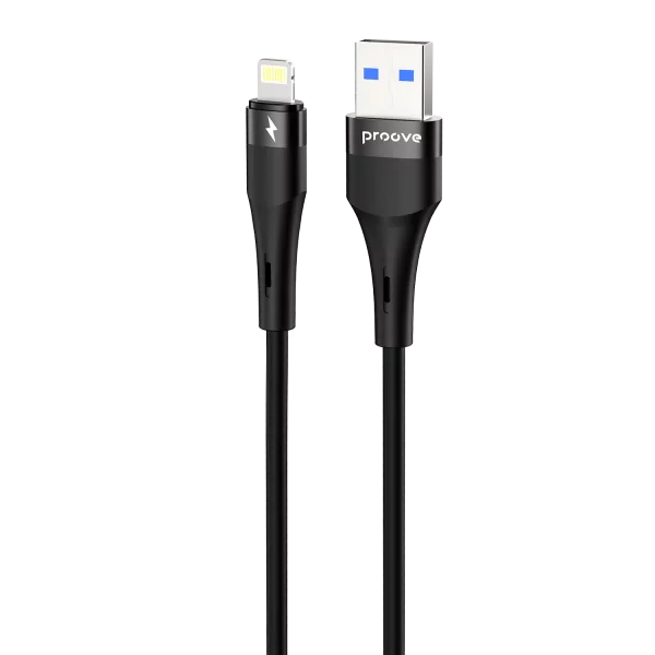Cable Proove Light Silicone Plus USB to Lightning 2.4A (1m)