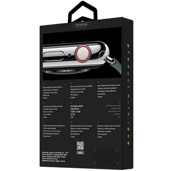 Protective glass Proove Achilles Apple Watch Series 4/5/6/SE/SE2 44 mm - Zdjęcie 7