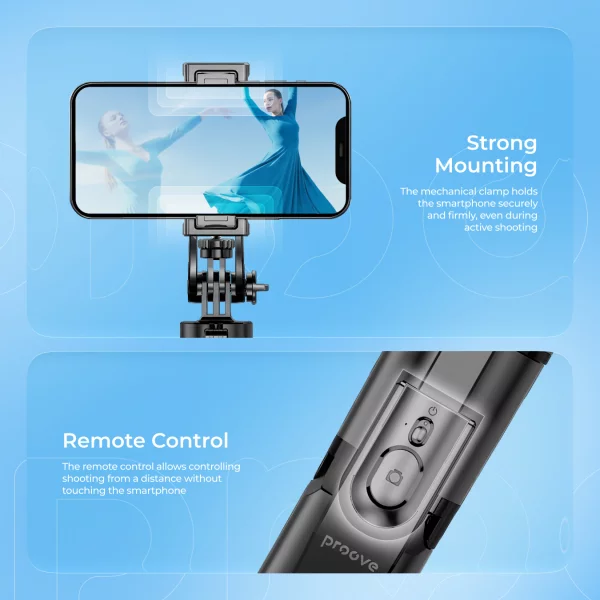 Selfie Stick Tripod Proove MegaStick (1530 mm) - Foto 9