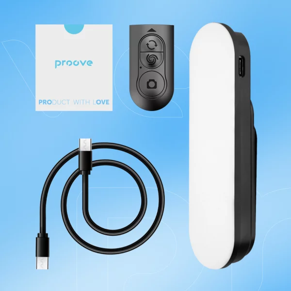 Selfie Stick Tripod Proove Selfie Lume (1110 mm) - Foto 13