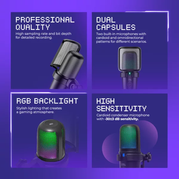 Gaming Microphone Proove Gaming Micro - Photo 7