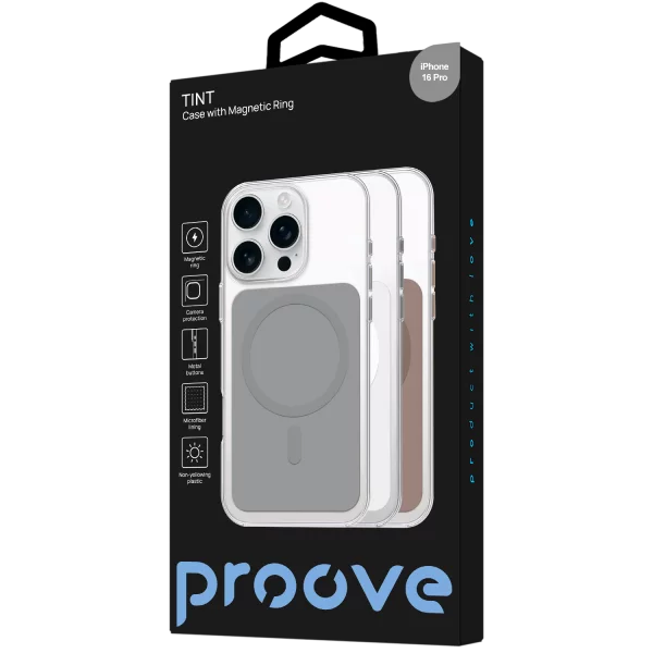 Proove Tint Case with Magnetic Ring iPhone 16 Pro - 照片 2