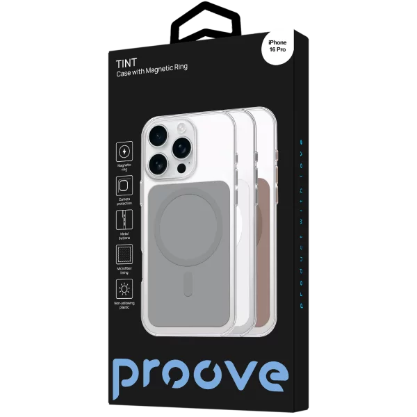 Proove Tint Case mit Magnetring iPhone 16 Pro - Foto 2