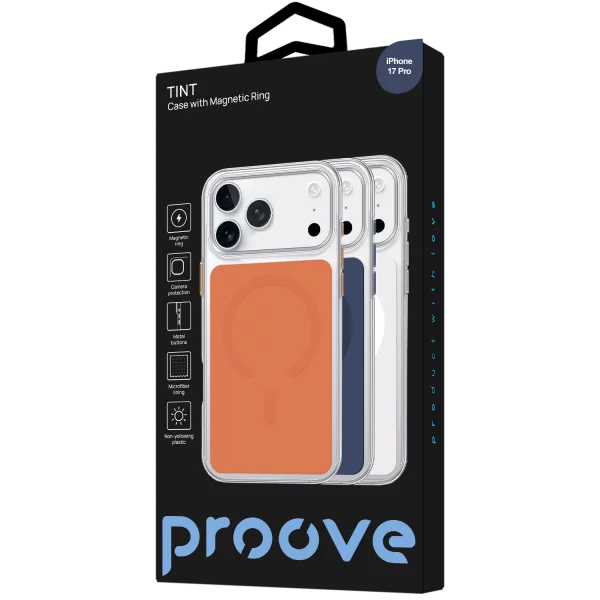 Proove Tint Case with Magnetic Ring iPhone 17 Pro - fotoğraf 2