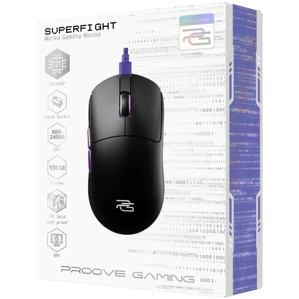 Wired Mouse Proove Gaming Superfight Wired - Foto 4