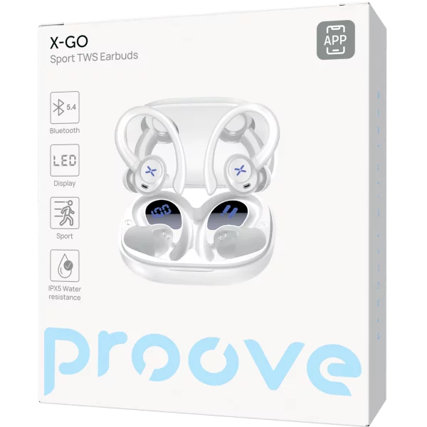 Wireless Earphones Proove  X-Go TWS (APP) - 照片 1