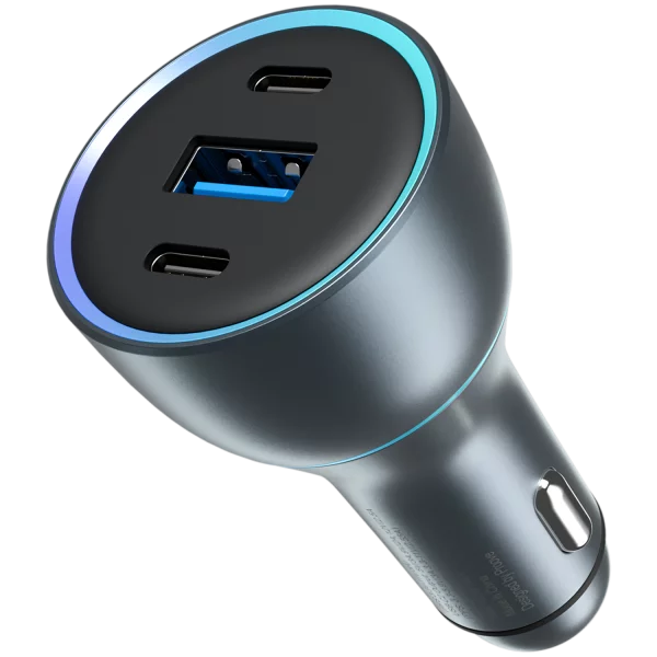 Car Charger Proove Super Charge 130W (2 Type-C + USB) - fotoğraf 1