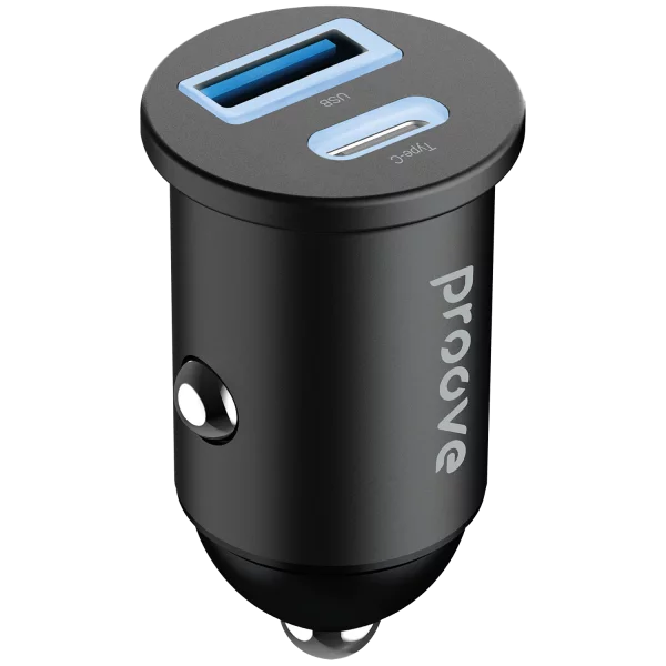 Car Charger Proove Tiny Power 30W (Type-C + USB)