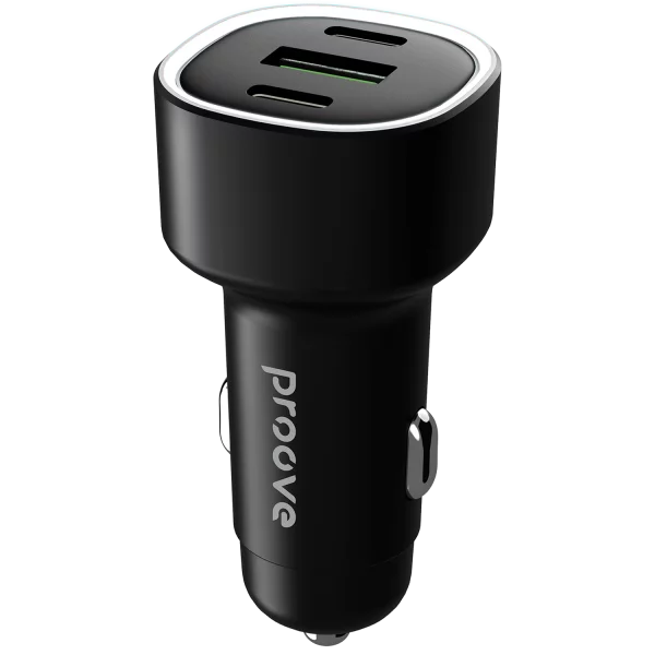 Car Charger Proove Flash 60W (2*Type-C + USB)