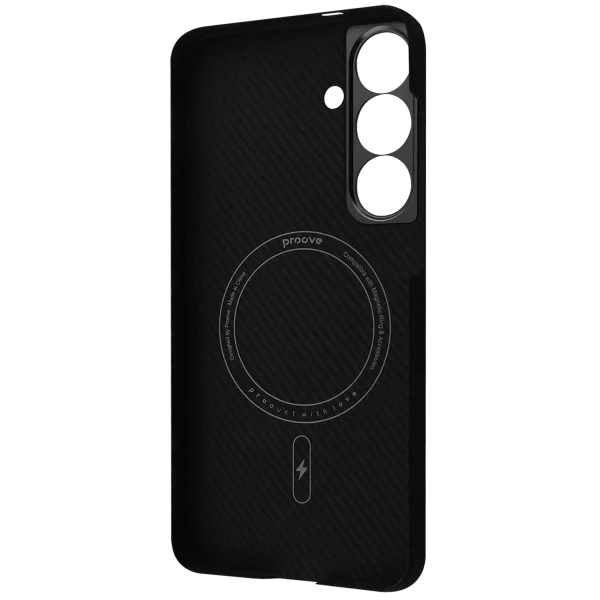 Proove Carbon Slim with Magnetic Ring Samsung Galaxy S25 Plus - Foto 1