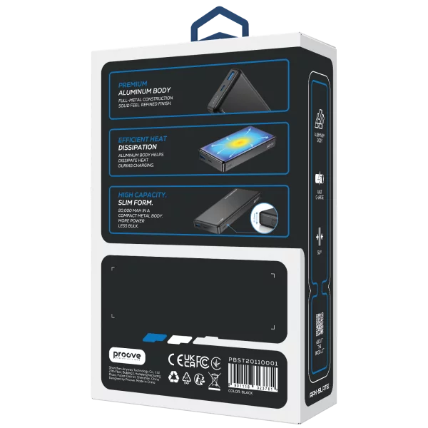 Power Bank Proove APX Slate 22.5W 20000mAh - Zdjęcie 2