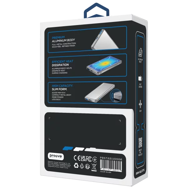 Power Bank Proove APX Slate 22.5W 10000mAh - foto 2