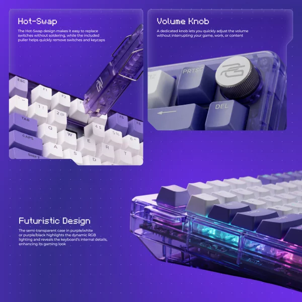 Wireless Keyboard Proove Gaming T-Racer (English Layout) - Photo 10