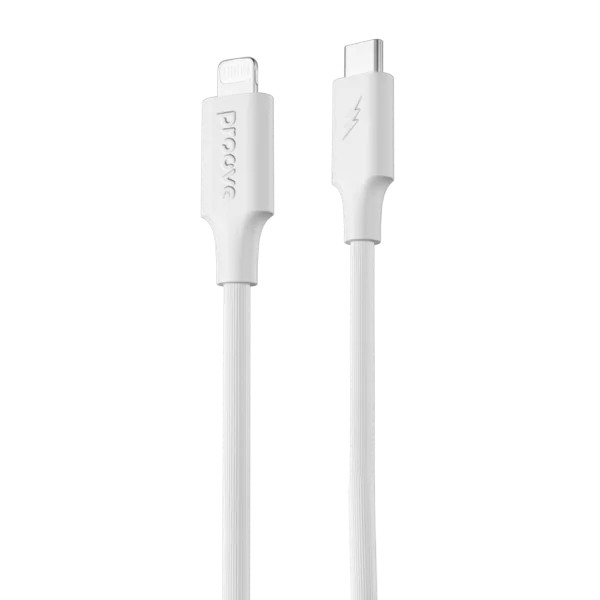 Cable Proove Striped Silicone Type-C to Lightning (1m)