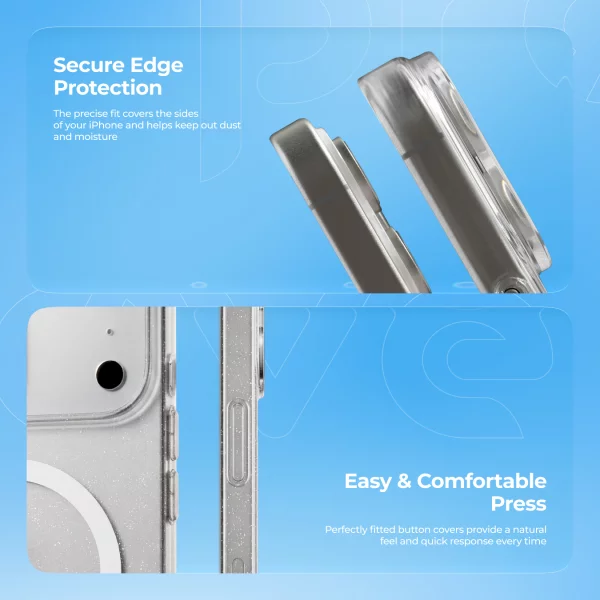 Proove Crystal Case with Magnetic Ring iPhone 16 Pro Max - Foto 4