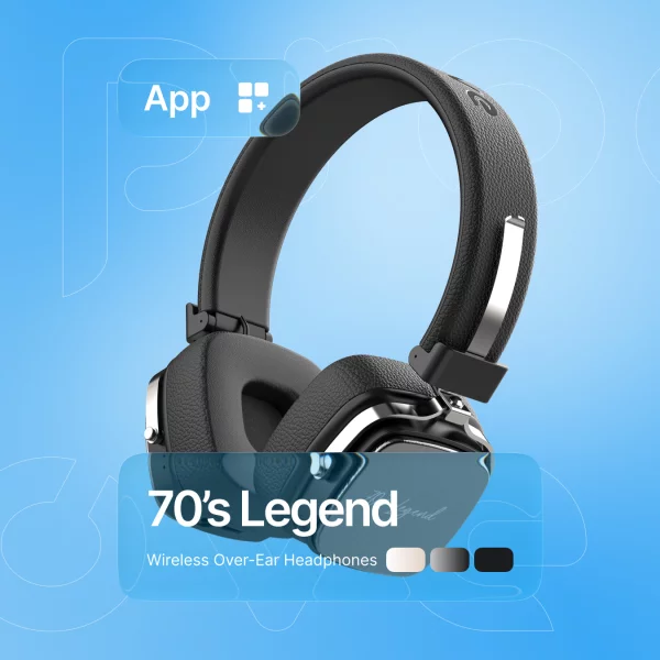 Wireless Headphones Proove 70’s Legend (APP) - Zdjęcie 7