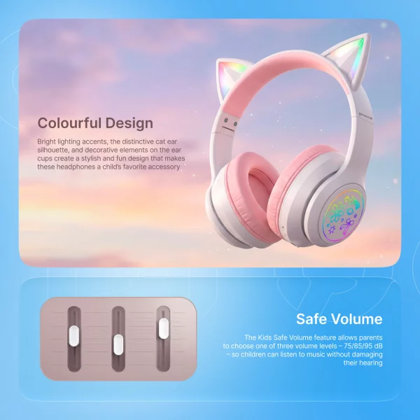 Wireless Headphones Proove Kids Neko (APP) - foto 5