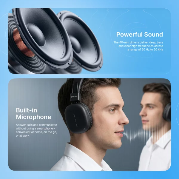 Wireless Headphones Proove Symphony Neo (APP) - Foto 3