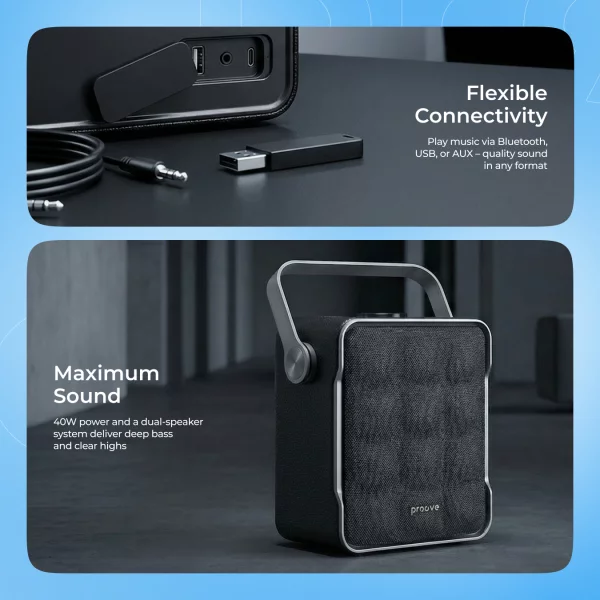 Portable Speaker Proove Fader 40W (APP) - photo 7