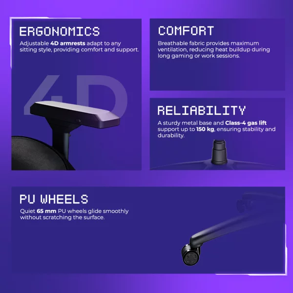 Chair Proove Gaming Hunter - Photo 8