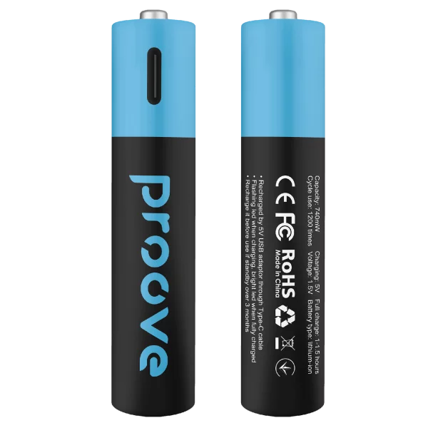 Rechargeable batteries Proove Compact Energy AAA 2 pcs
