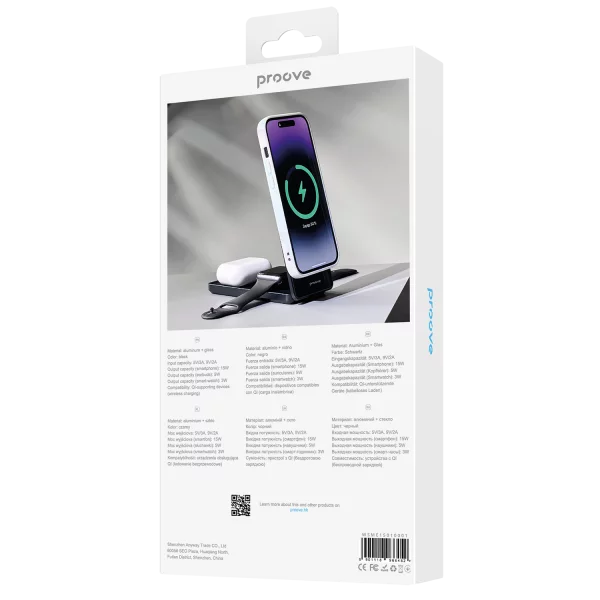 Wireless charger Proove Metal Edge 3 in 1 - Photo 5