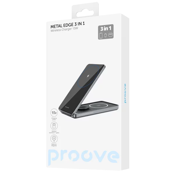 Wireless charger Proove Metal Edge 3 in 1 - Photo 4
