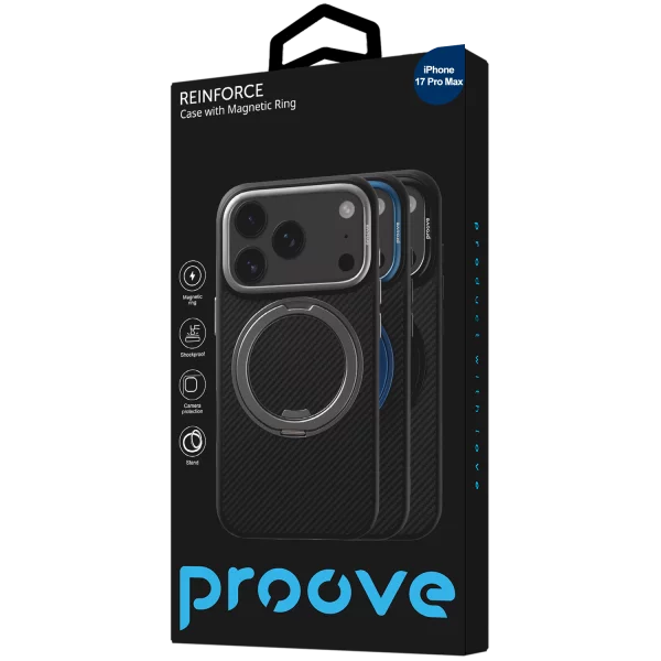 Proove Reinforce Case with Magnetic Ring iPhone 17 Pro Max - Foto 2