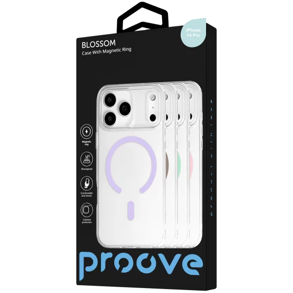 Proove Blossom Case with Magnetic Ring iPhone 14 Pro - 照片 2