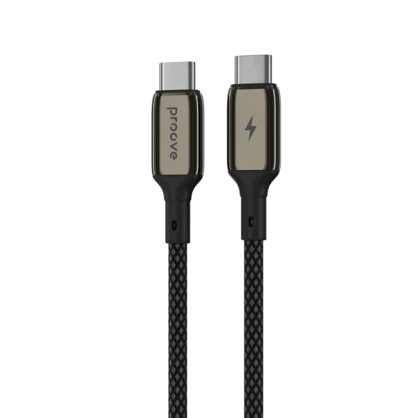Cable Proove Dense Metal Type-C to Type-C 60W (1m) - Photo 1