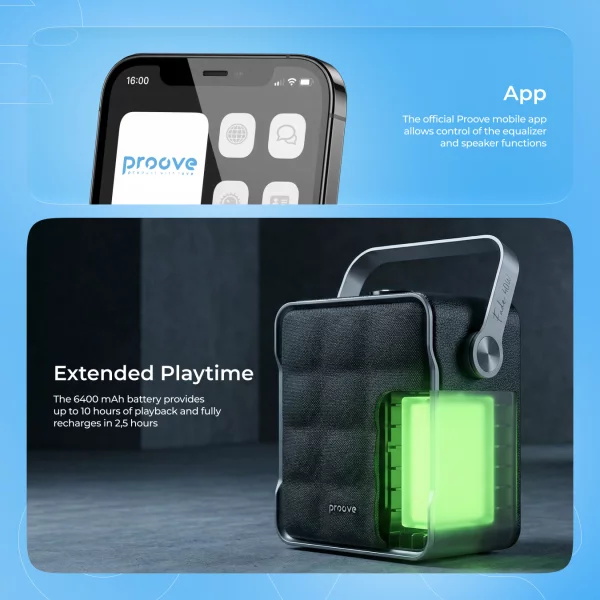 Portable Speaker Proove Fader 40W (APP) - photo 9