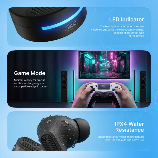 Wireless Earphones Proove Mello TWS with ANC (APP) - Photo 6