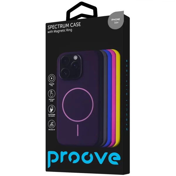 Proove Spectrum Case with Magnetic Ring iPhone 16e - Photo 1